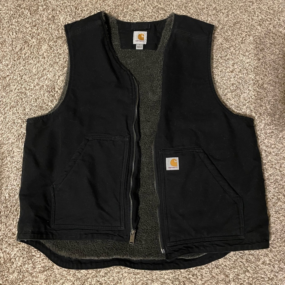 Carhartt Dark Gray Vest with Logo